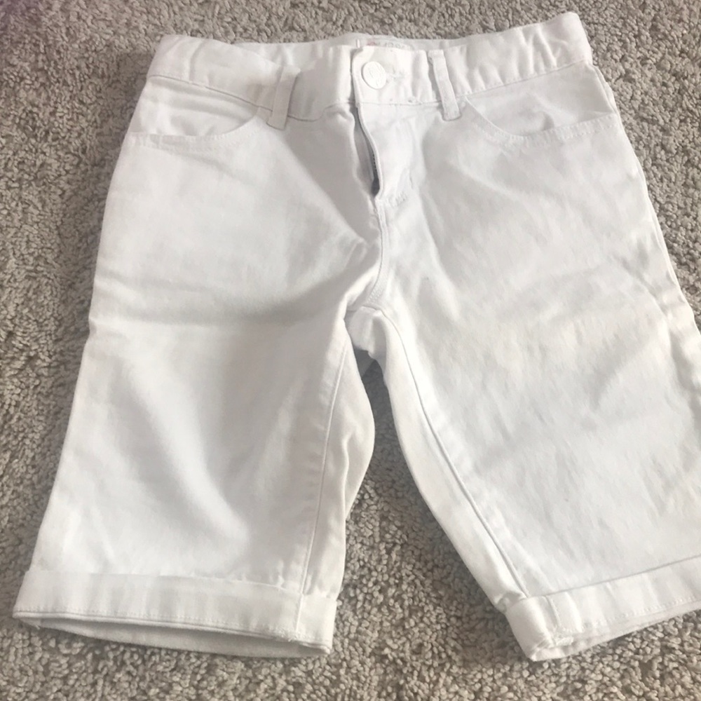 White shorts